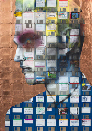 Illustration for article titled Timeless Portraits Created On Obsolete Floppy Disks And Film